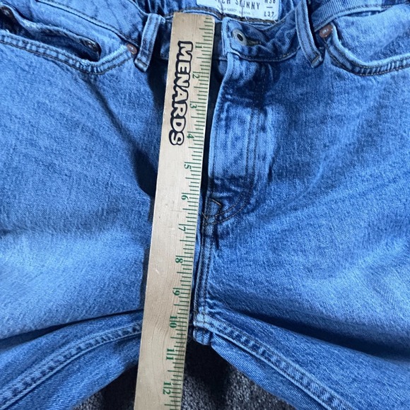 Topman Men's Stretch Skinny Jeans size 36x32 - Picture 7 of 15